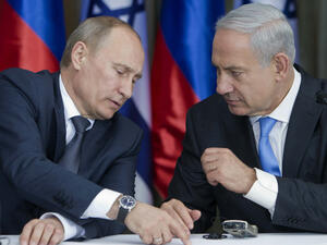 نتنياهو أجرى محادثات مع بوتين خلال زيارته إلى موسكو، يوم 27 شباط الماضي