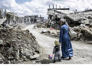 وفي كلمته قال الرئيس الروسي فلاديمير بوتين إن "بؤرة الإرهاب في إدلب لا يمكن التسامح معها ويجب اتخاذ إجراءات للقضاء عليها".

