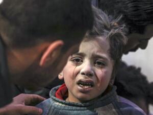  "الوضع في مخيم الهول محزن، يموت أطفال من انخفاض درجات الحرارة مع فرار عائلاتهم سعيا للأمان".