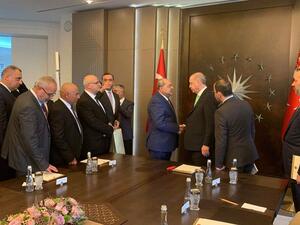 الرئيس التركي وعد بألا يدير ظهر للقضية الفلسطينية