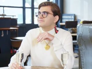 Rich Kid Navid, 24 (pictured) is a fan of designer labels and celebrity meet-and-greets. (5Star)