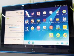 The first tablet in the Kingdom with the Saudi hardware 'KTAB'.