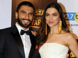 Ranveer Singh and Deepika Padukone (Source: AFP)