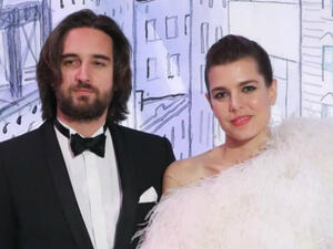 Charlotte Casiraghi and Dimitri Rassam. (Source: AFP)