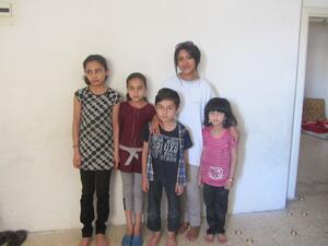 Orphaned siblings now living in Jordan with Humanitarian Family Aid, an NGO in Amman. (Facebook)