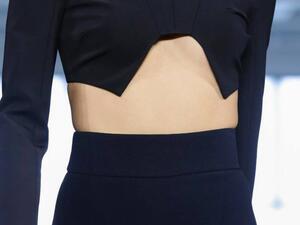 Crop tops can still be worn under your over-sized cardigans with your leather pants! (Facebook) 