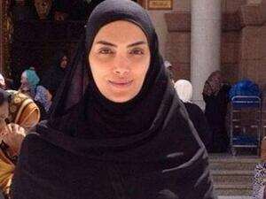 حورية فرغلي تؤدي فريضة الحج
