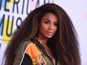 R&B superstar Ciara was in Dubai over the weekend. (Source: AFP)