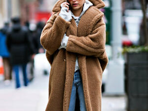 موضة معطف Teddy Bear