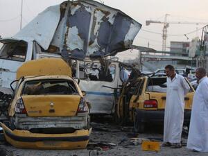 Explosions killed at least 40 people across the Iraqi capital of Baghdad Sunday. (AFP/File)