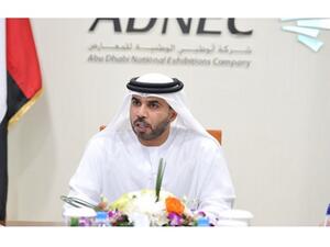 حميد مطر الظاهري، الرئيس التنفيذي لشركة أبوظبي الوطنية للمعارض أدنيك