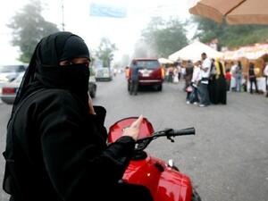Saudi Arabian women are able to drive trucks and motorcycles (AFP/File Photo)
