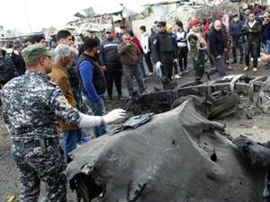 Bombing in Iraq. (AFP/File)