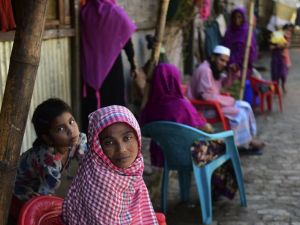 Since Aug. 25 more than 617,000 Rohingya refugees have arrived in Cox’s Bazar, Bangladesh (AFP/File)