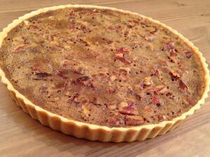 تارت البلح والكراميل