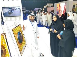 خلال اليوم الأول من المعرض عرضت جمارك دبي إحدى عشر ابتكاراً تم تطبيقها في الدائرة.