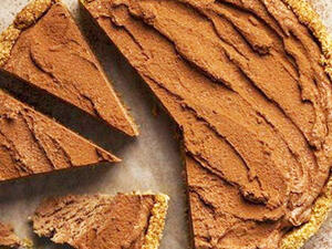 كعكة الترافل المقرمشة بدون خبز 