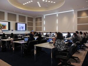 تمثل هذه الندوة جزءا رئيسيا من الجلسة الافتتاحية للمؤتمر البحثي السنوي لرابطة طلاب دراسات الشرق الأوسط بجامعة جورجتاون.