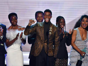 'Black Panther' also won for best stunt ensemble. (Source: AFP)