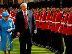 Prince Charles 'snubs' Donald Trump by failing to turn up during Windsor Castle visit with the Queen  (Twitter)