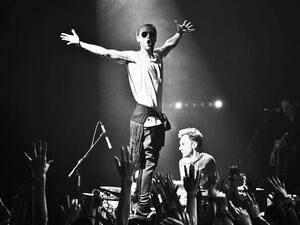 American band Thirty Seconds to Mars brought the house down at the Dubai Music Week on Friday. (Facebook)