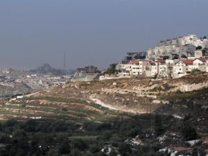 An Israeli settler from the Havat Gilad outpost was killed in a shooting attack while driving near the settlement last month (AFP/Ahmad Gharabli)