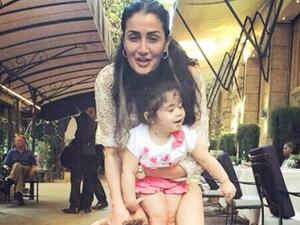 أحدث صور حفيدتي غادة عبد الرازق