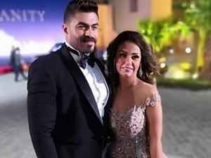 خالد سليم و زوجته 
