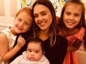 Great Day! Jessica Alba celebrated Mother's Day by spending some quality time with her three little ones Honor, nine, Haven, six, and Hayes, four-month, and also donating 1.5million diapers to mothers in need through her brand The Honest Company and charitable partner Baby2Baby (Source: Jessica Alba - Instagram)
