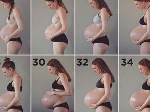 The Instagram blogger has been sharing pictures of her body every step of the way and has continued to do so even after giving birth (Instagram)
