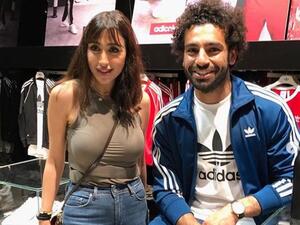 جيسي عبدو مع محمد صلاح