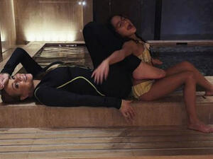 Mommy-daughter time: Mariah Carey posted a doting Instagram photo of herself with seven-year-old Monroe from Indonesia on Sunday (Source: mariahcarey - Instagram)