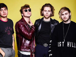 The Lads are number 1 on the U.S album chart (Source: calumhood/ Instagram)