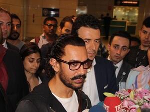 عشاء عامر خان و هازال كايا