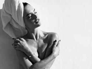 Sensational: Alessandra Ambrosio wowed as she went topless for a tasteful photo shoot on Wednesday (Source: Alessandra Ambrosio - Instagram)