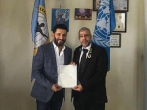 حقوق الإنسان تعين زياد برجي سفيرا للنوايا الحسنة