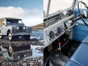 1958– السلسلة الثانية من لاند روڤر (فينيل أزرق القوّات الجويّة الملكية)