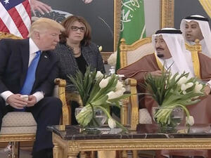 الملك سلمان - ترمب