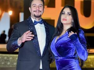 أحمد الفيشاوي وزوجته ندى الكامل