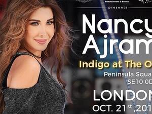 نانسي عجرم تحيي حفلا غنائيا في لندن