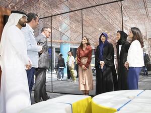 Sheikha Latifa Bint Mohammed Bin Rashid Al Maktoum opens the third edition of Dubai Design Week.