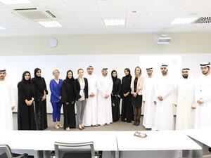 Twenty-three students from the Emirates Diplomatic Academy volunteer at the Special Olympics IX MENA Games Abu Dhabi.