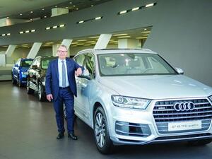 What new Audi products are likely to be launched in the region in the next 12 months?