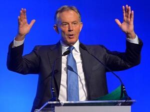 Former British Prime Minister Tony Blair (AFP/File Photo)	