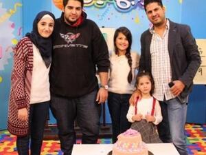 (نون) تحتفل بعيد ميلاد لين الصعيدي العاشر