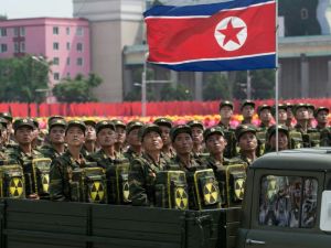 The Korea Central News Agency released an English report on the Eighth Conference of Munitions Industry held Monday in Pyongyang where officials reviewed the progress and achievements of the state's arms development.