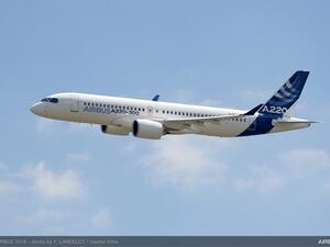 تتكون عائلة A220 من طرازين جديدين هما A220-100 و A220-300.