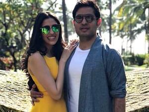 Mukesh Ambani with Russell Mehta's daughter Shloka (Twitter)