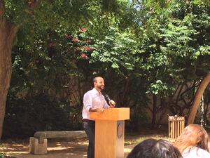 Mikey Muhanna, Afikra’s vivacious founder (Twitter)