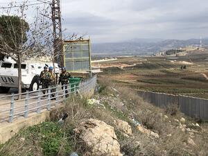 Lebanon-Israel border (Twitter)